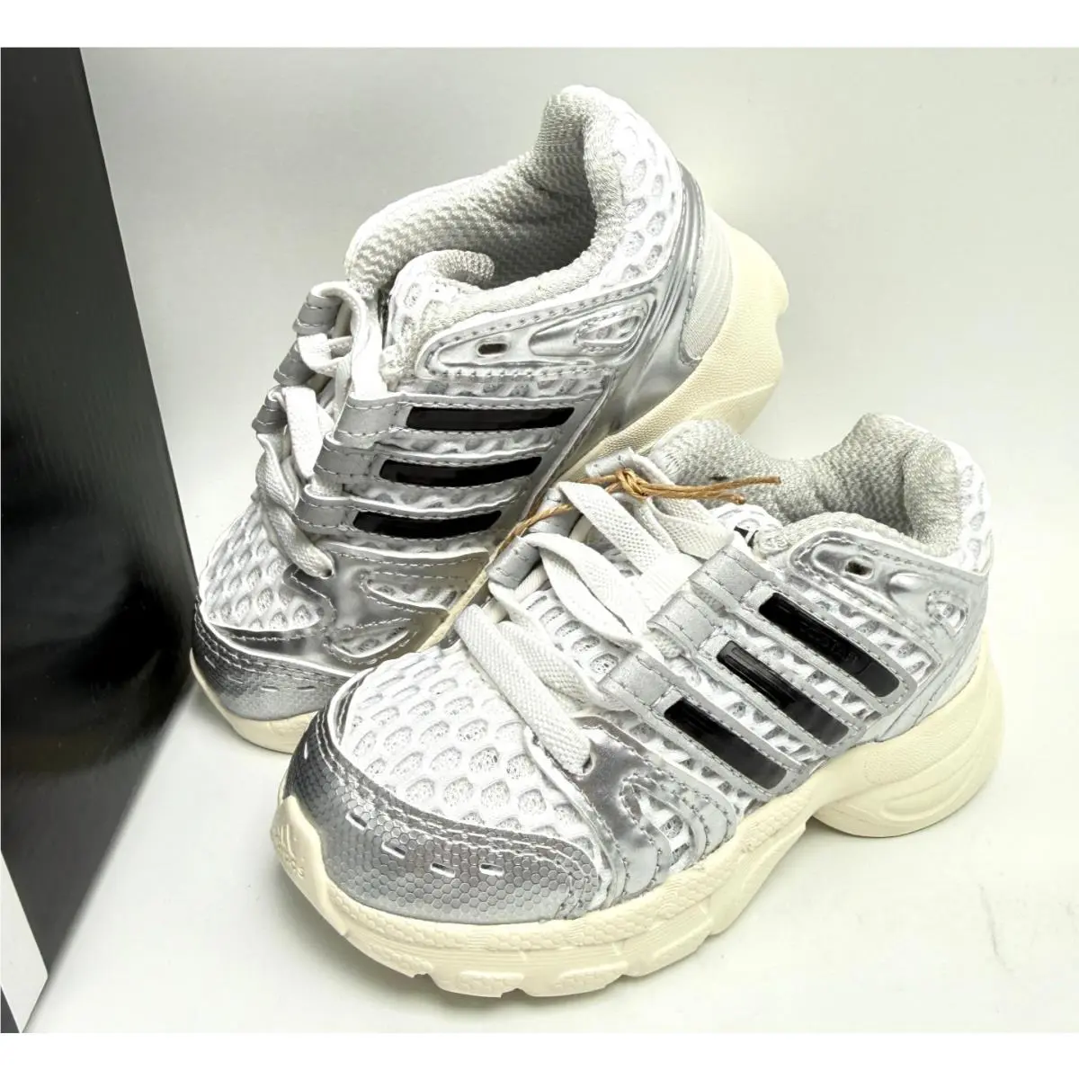 Adidas shoes - adidas Superstar 2 - Superstar - Cloud White / Silver Metallic / Grey One 11