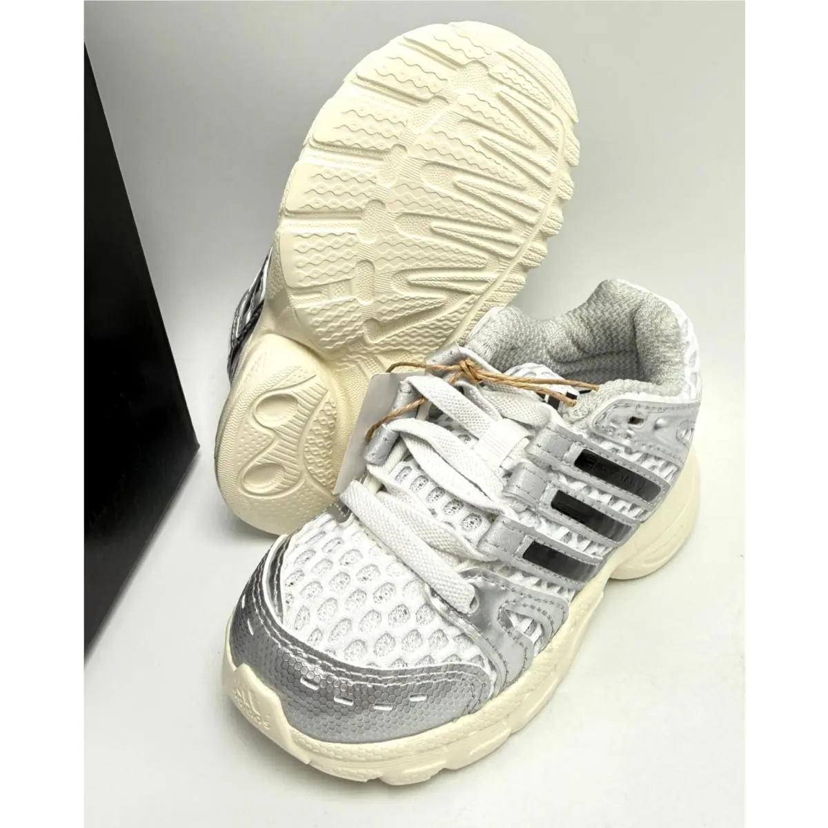 Adidas shoes - adidas Superstar 2 - Superstar - Cloud White / Silver Metallic / Grey One 12