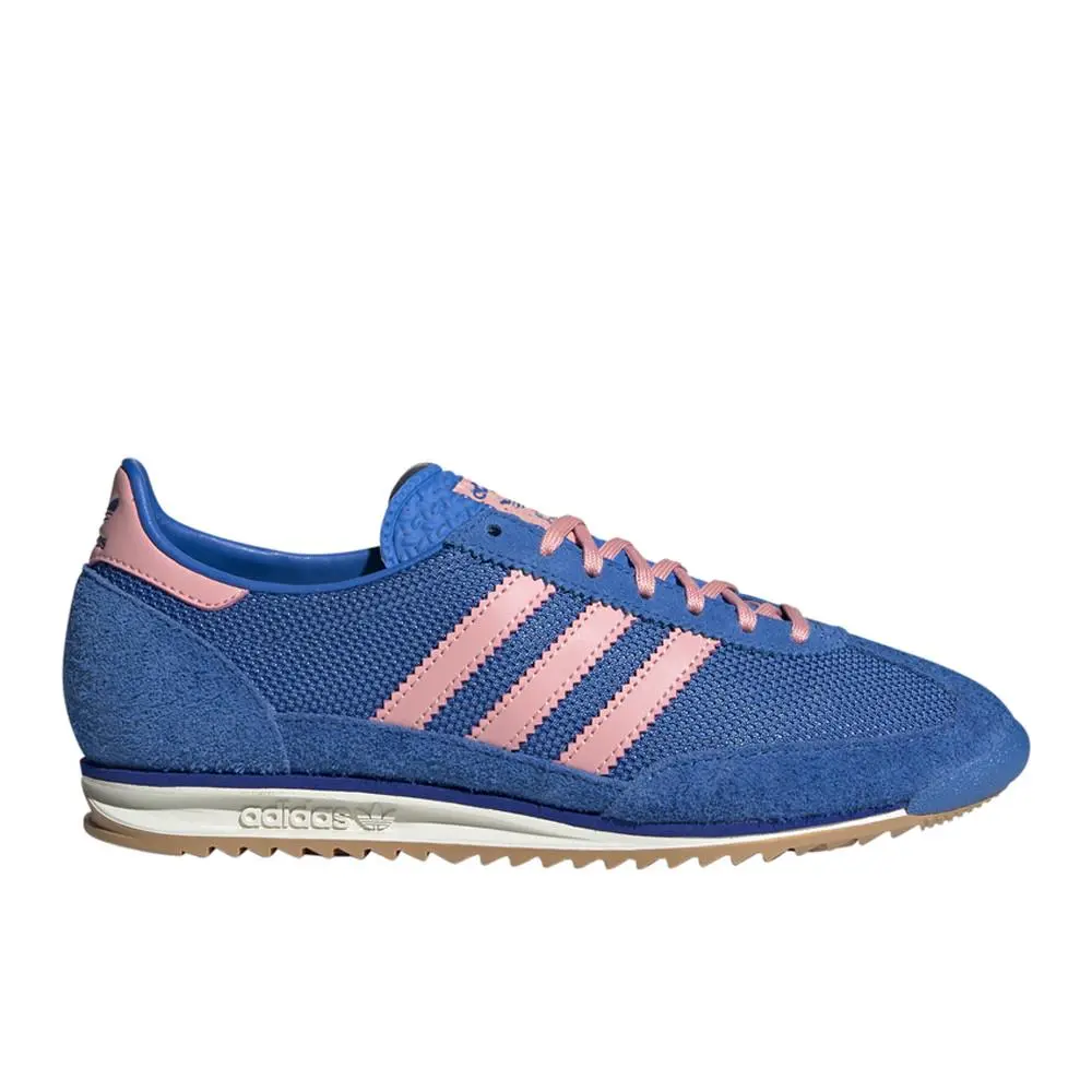 Adidas Sl 72 Og Lace Up Womens Blue Sneakers Casual Shoes JI1878