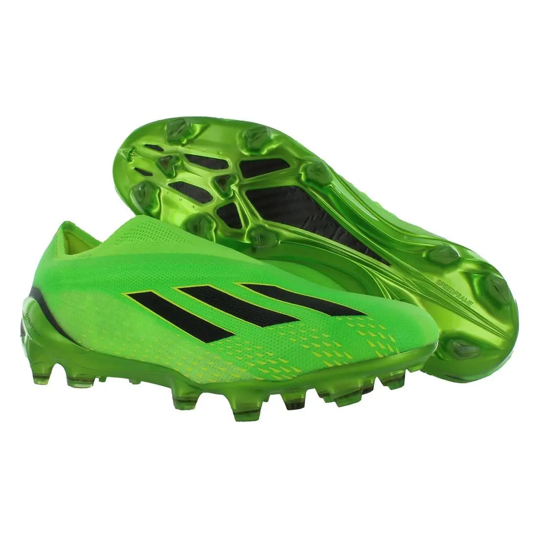 Adidas shoes - Solar Green/Core Black/Solar Yellow, Main: Green 4