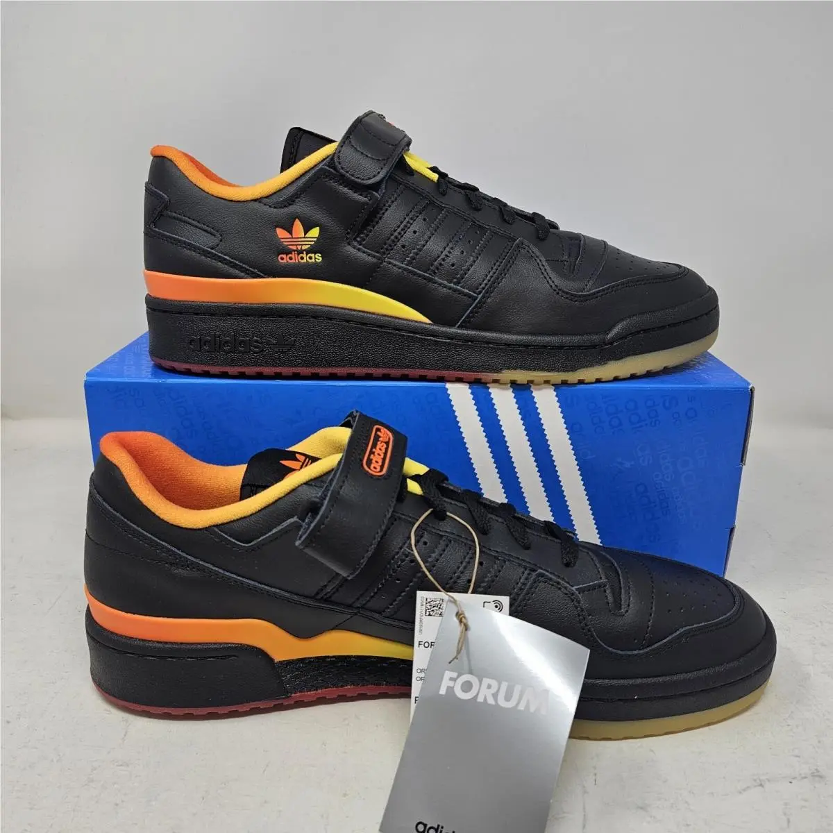 Adidas shoes - adidas Forum Low - Forum Low - FZ5891 - Black 0
