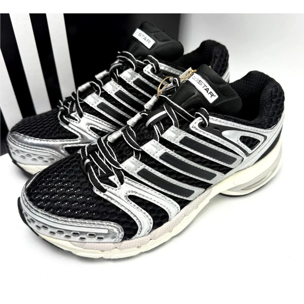 Adidas shoes - adistar Control 5 J - adistar Control - KI8733 - Core Black/Silver Metallic/Grey One 5