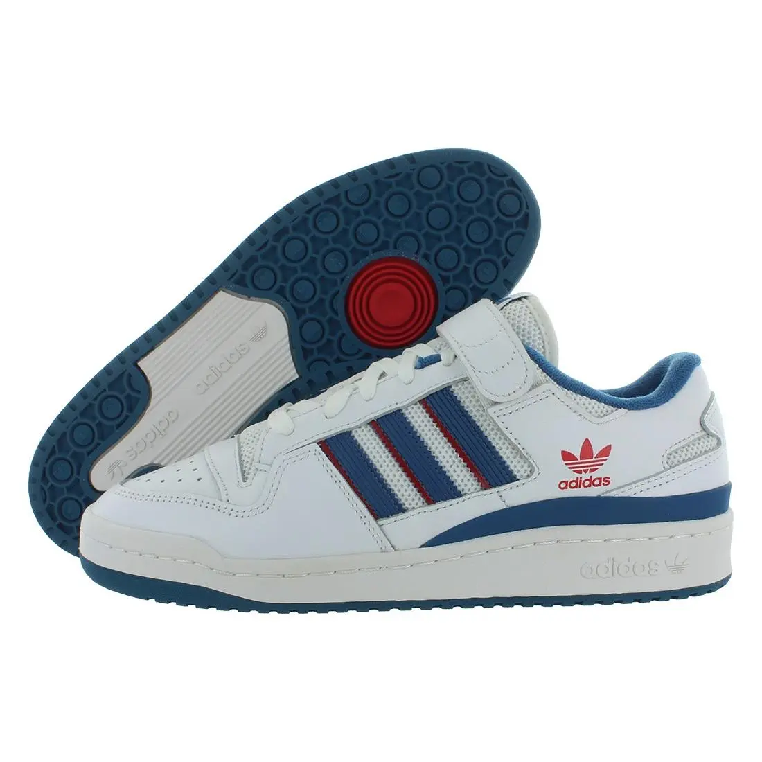 Adidas shoes - Footwear White/Core Blue/Scarlet, Main: White 3