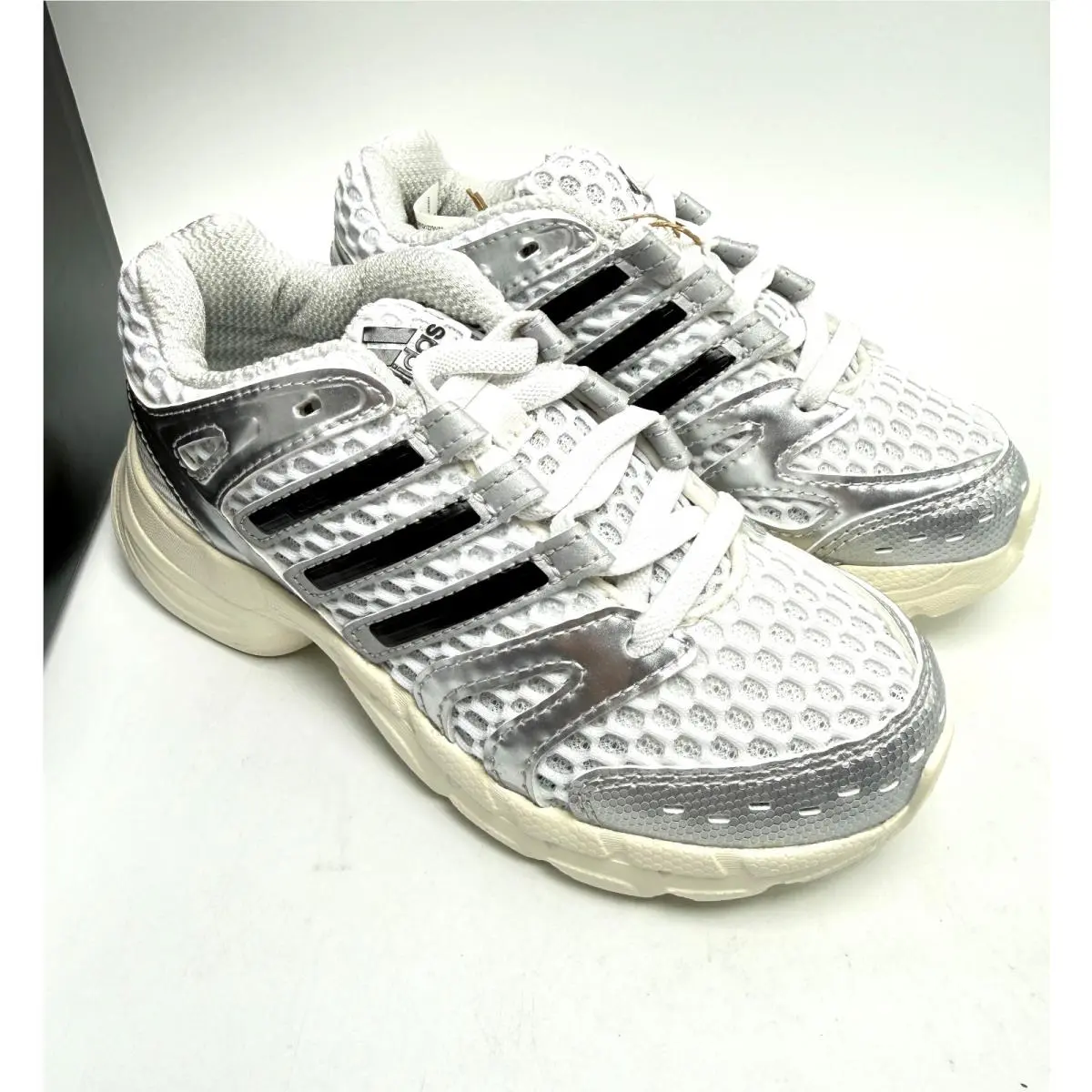 Adidas shoes - adidas samba Jane C - samba Jane - Cloud White / Silver Metallic / Grey One 9