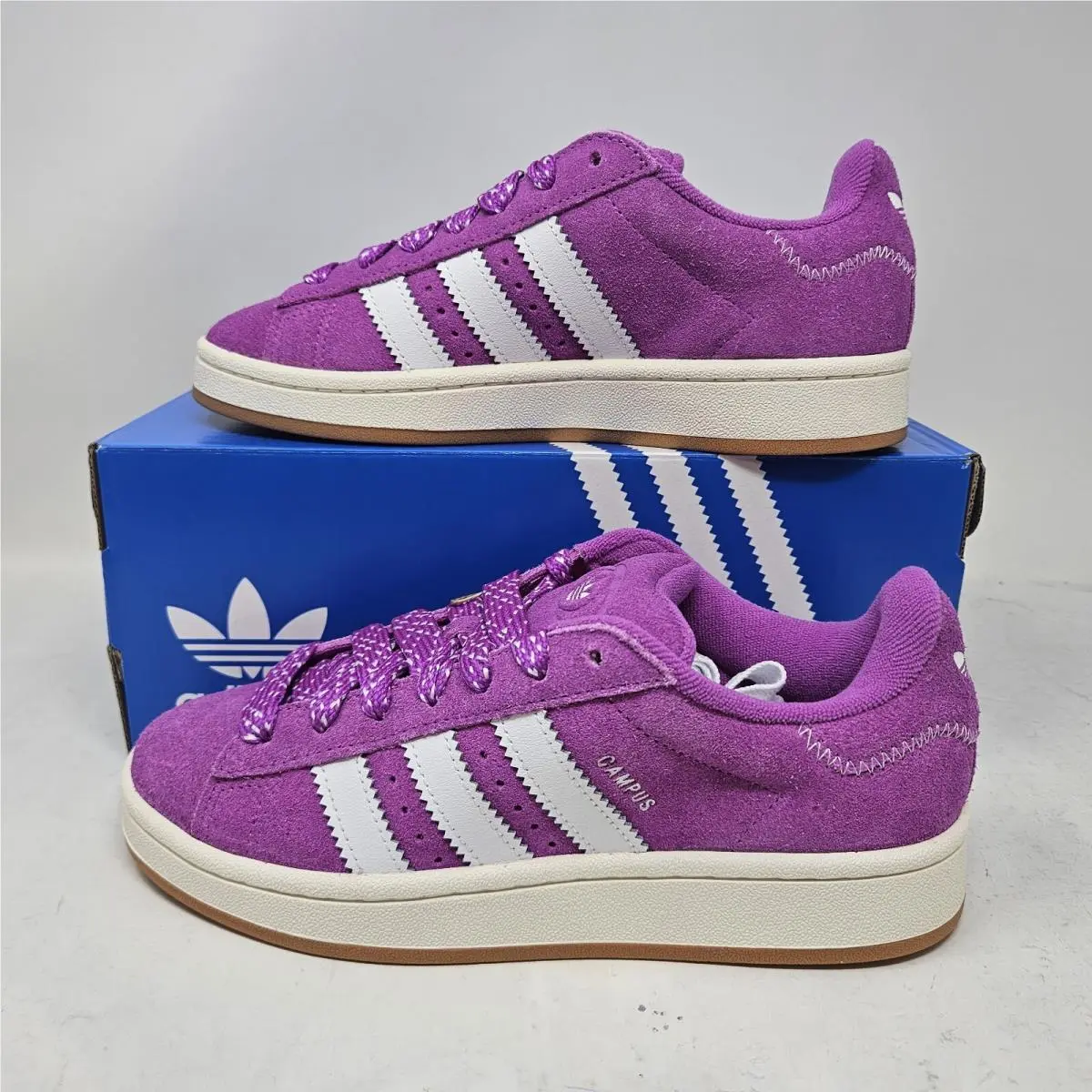 Women`s Adidas Campus 00s Classic Shoes / Purple White / IF9616 / Multiple Sizes
