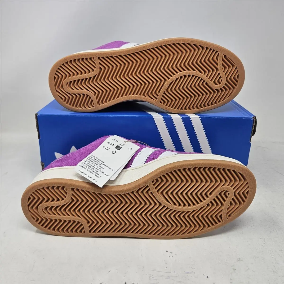Adidas shoes - adidas Campus - Campus - IF9616 - Purple Burst / White / Gum 15