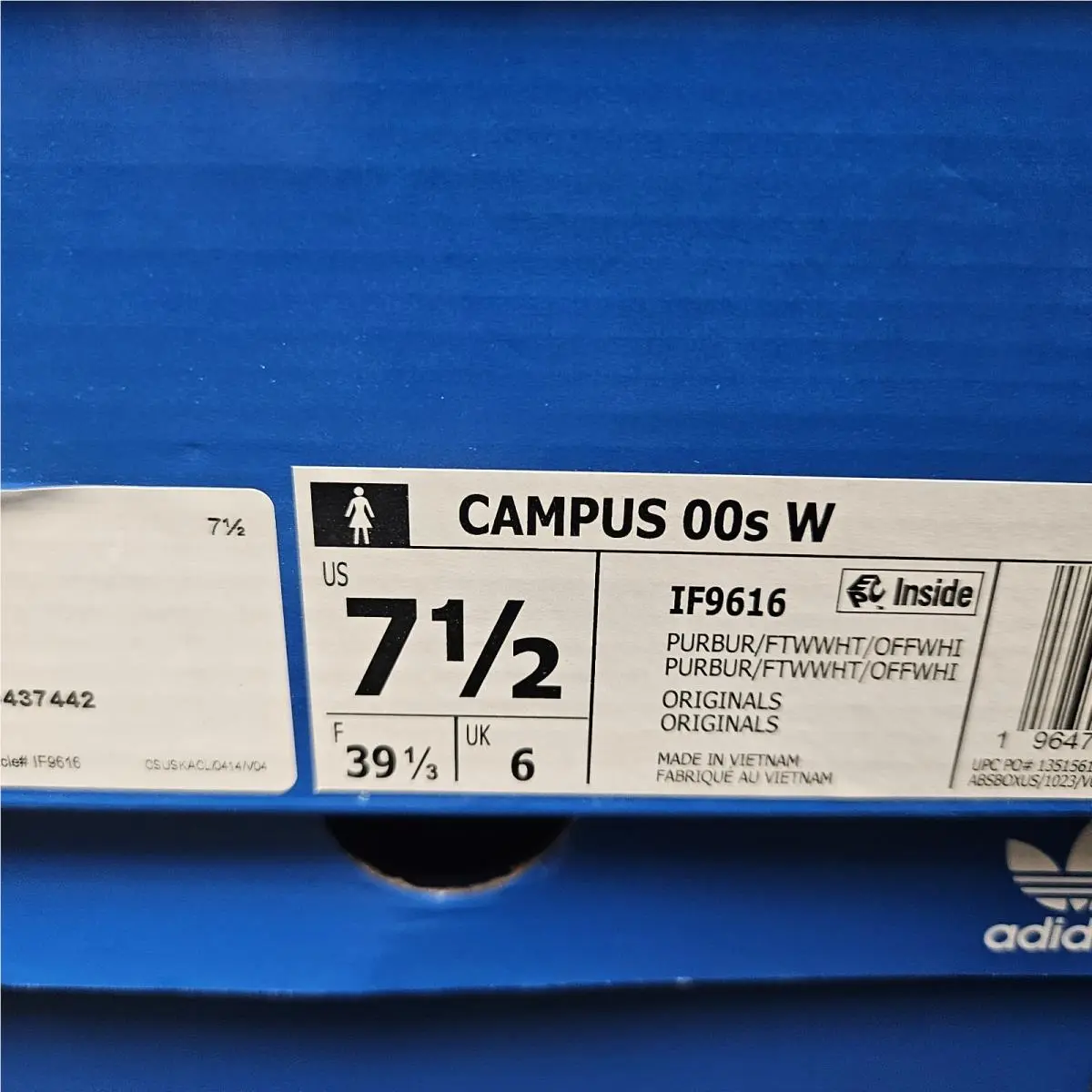 Adidas shoes - adidas Campus - Campus - IF9616 - Purple Burst / White / Gum 8