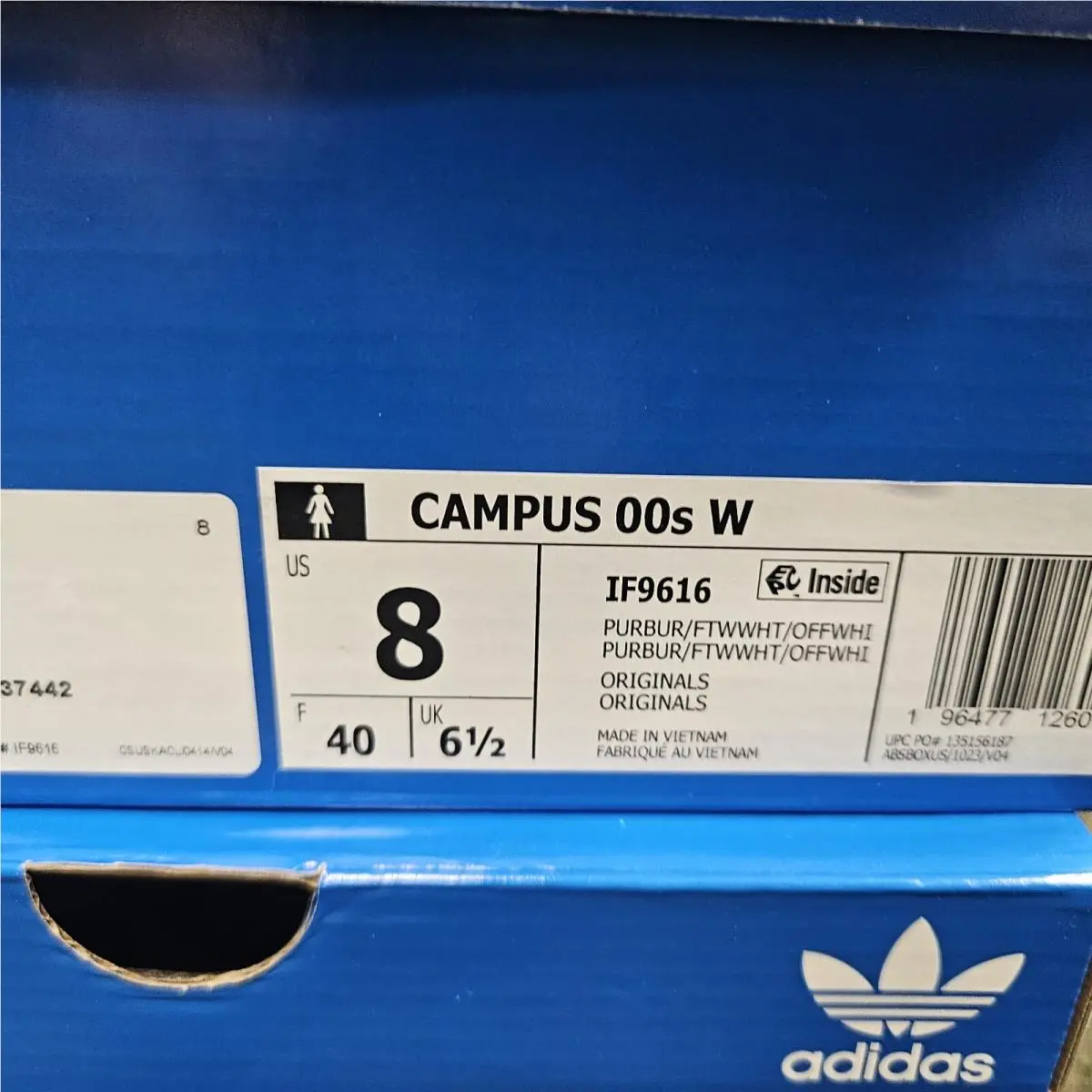 Adidas shoes - adidas Campus - Campus - IF9616 - Purple Burst / White / Gum 9