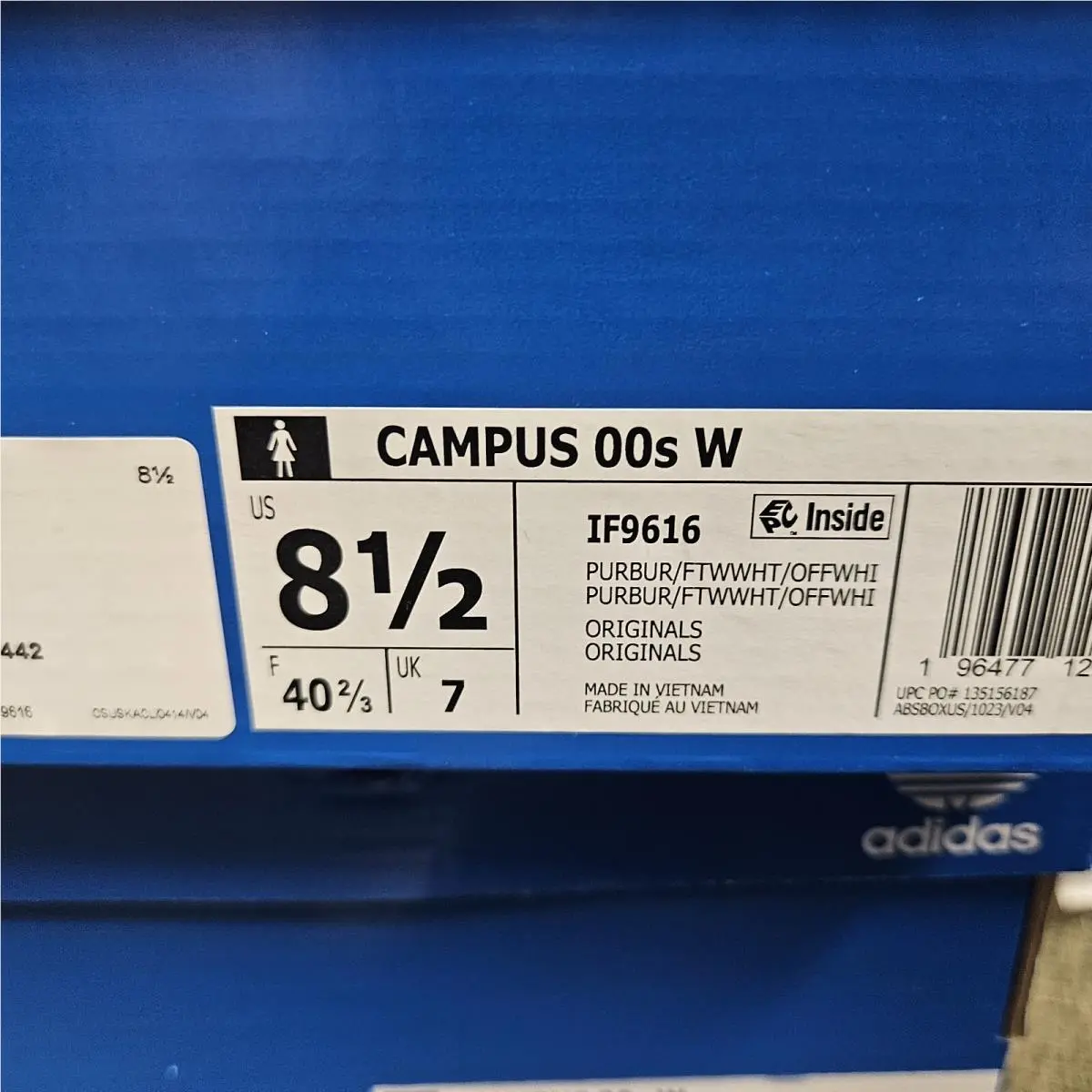 Adidas shoes - adidas Campus - Campus - IF9616 - Purple Burst / White / Gum 10