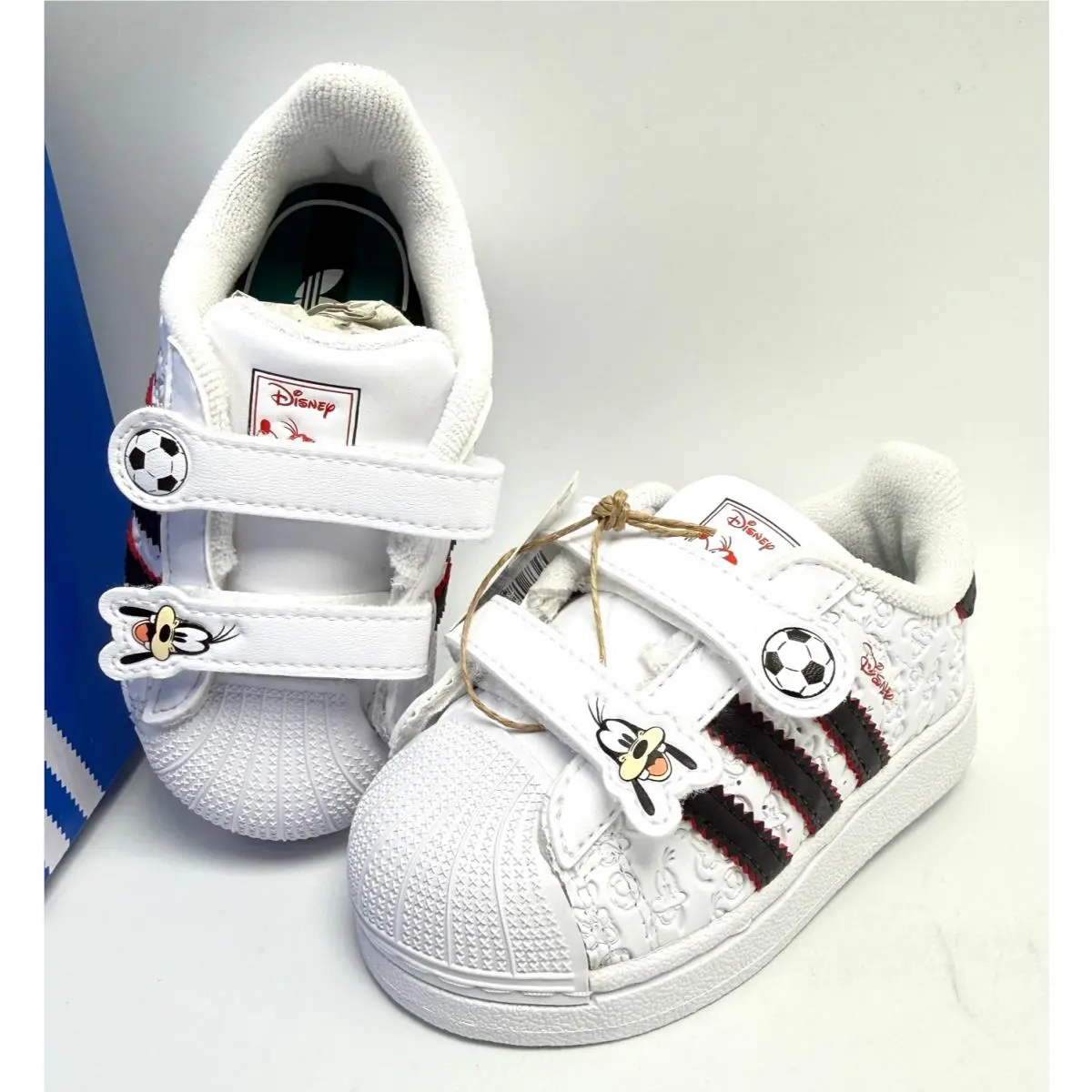 Adidas shoes - adidas Superstar 2 - Superstar - Cloud White/Better Scarlet/Gum 4