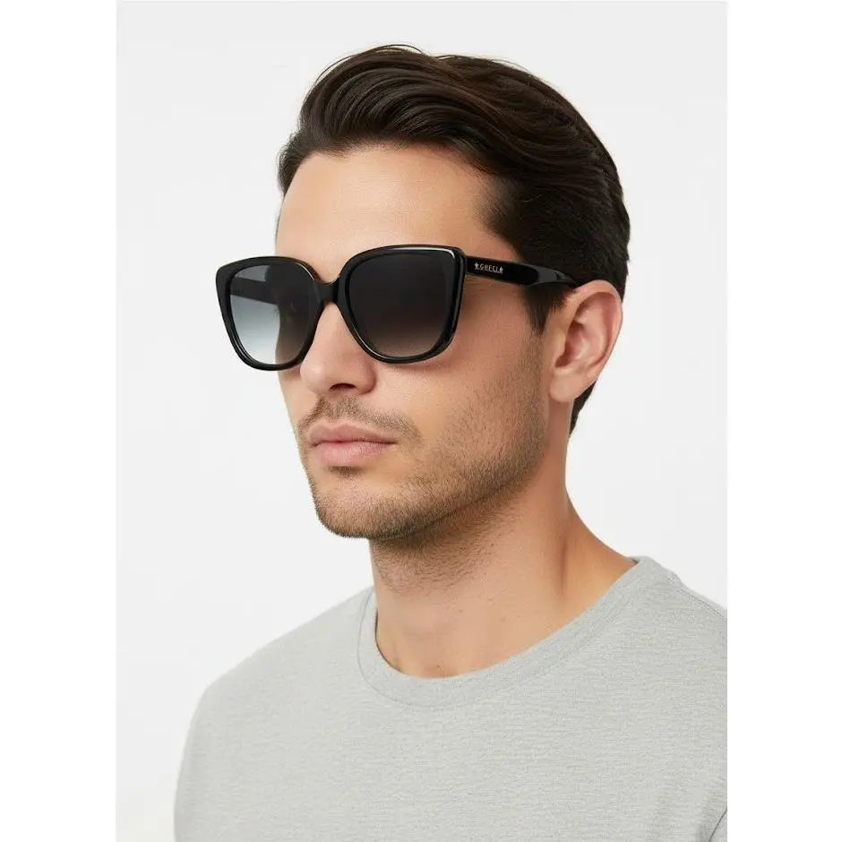Gucci Women Cat Eye Sunglasses Black Black Grey