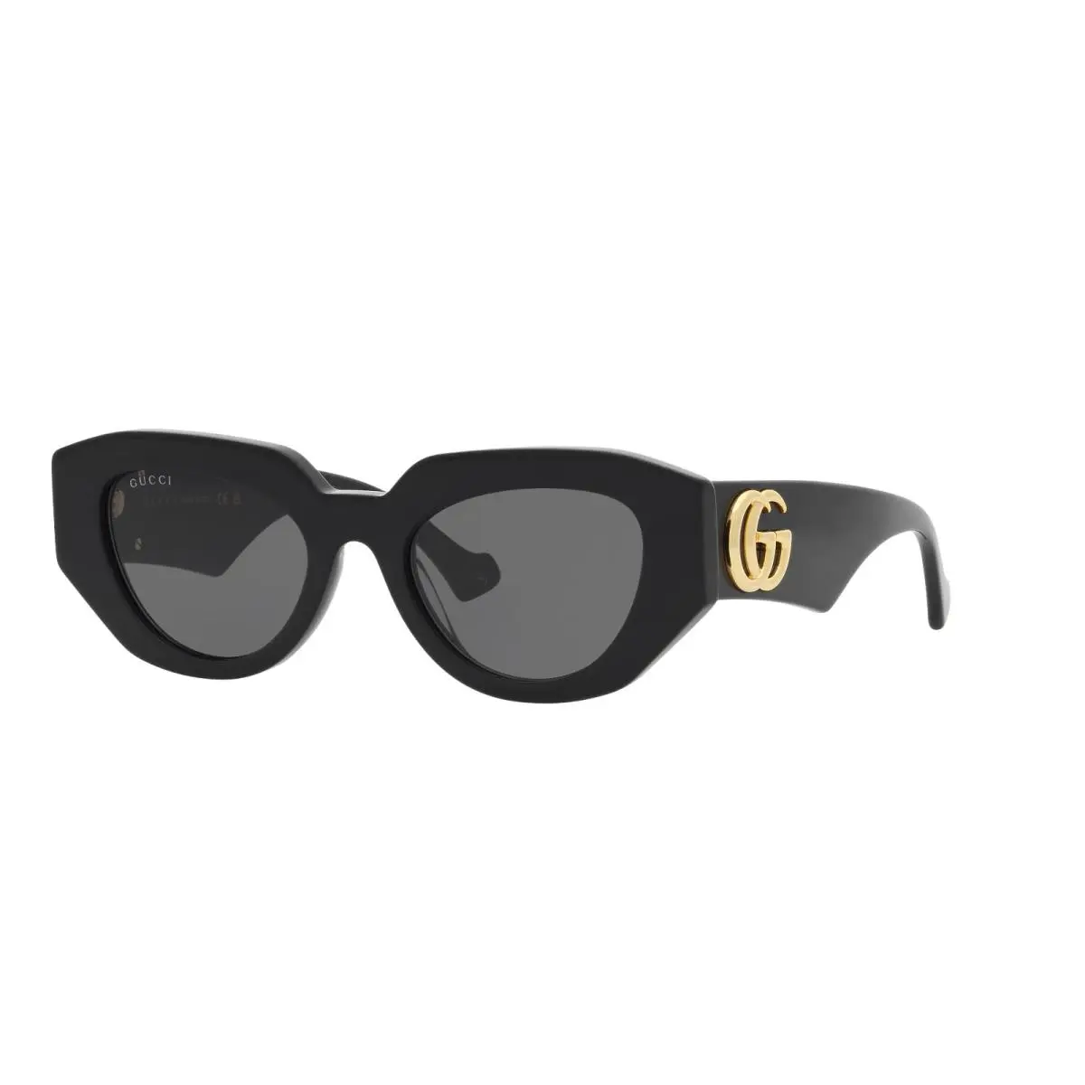 Gucci GG1421S Sunglasses Black 51mm Made in Italy