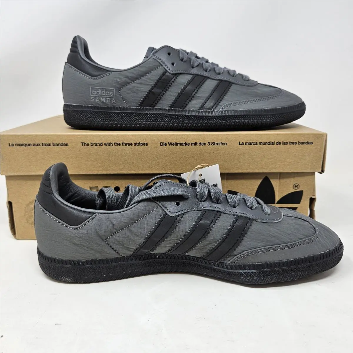 Adidas shoes - adidas Samba OG - Samba - IH9993 - Gray (UPC: 196477535852) 0