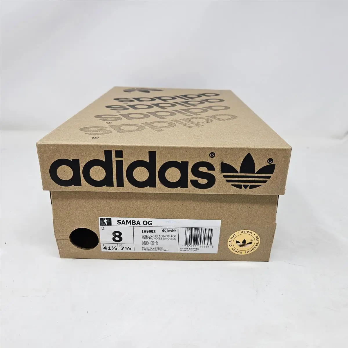 Adidas shoes - adidas Samba OG - Samba - IH9993 - Gray (UPC: 196477535852) 4
