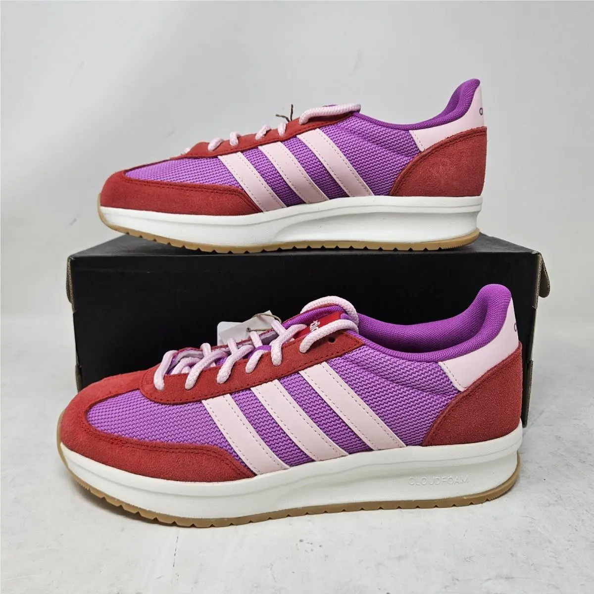Wmns Run 70s 2.0 `scarlet Purple Burst` / JR8615 / Women`s Size 6.5 by Adidas