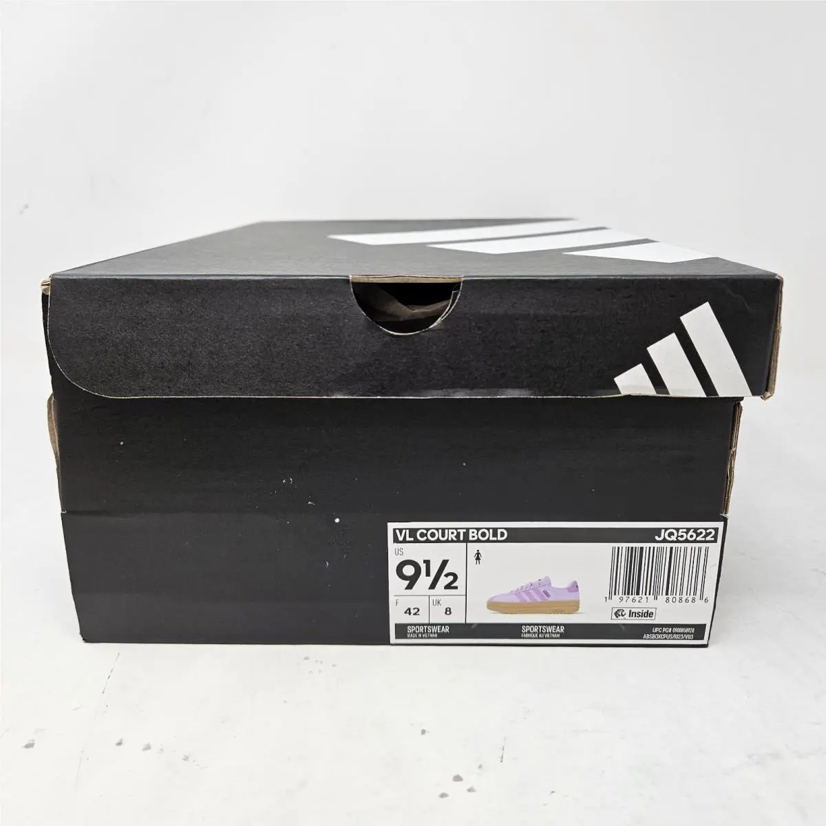 Adidas shoes - adidas Vl Court - Court - JQ5622 - Purple (UPC: 197621808686) 4