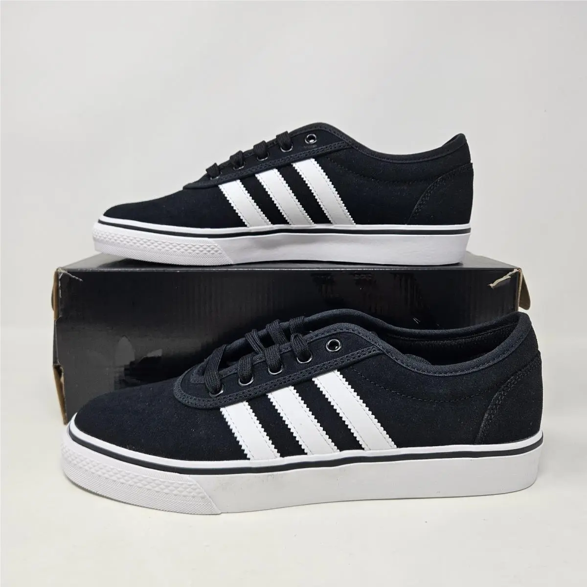 Adidas Adi Ease `black White` Skateboarding / HQ6432 / Size 9.5 Mens - 10.5 Wmns