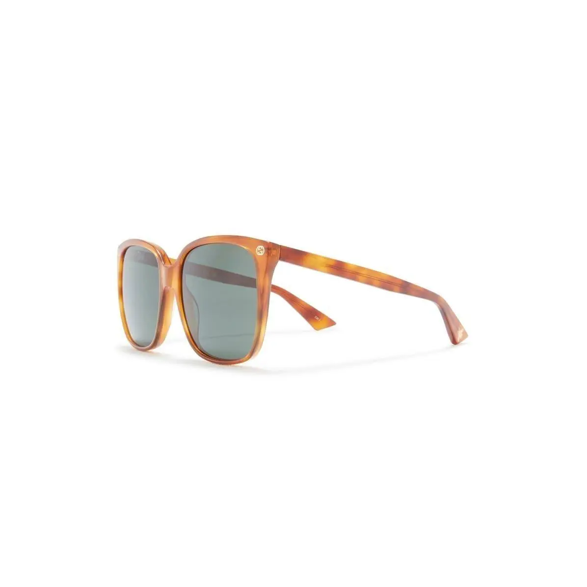 Gucci Women 57mm Cat Eye Sunglasses Havana Havana Green