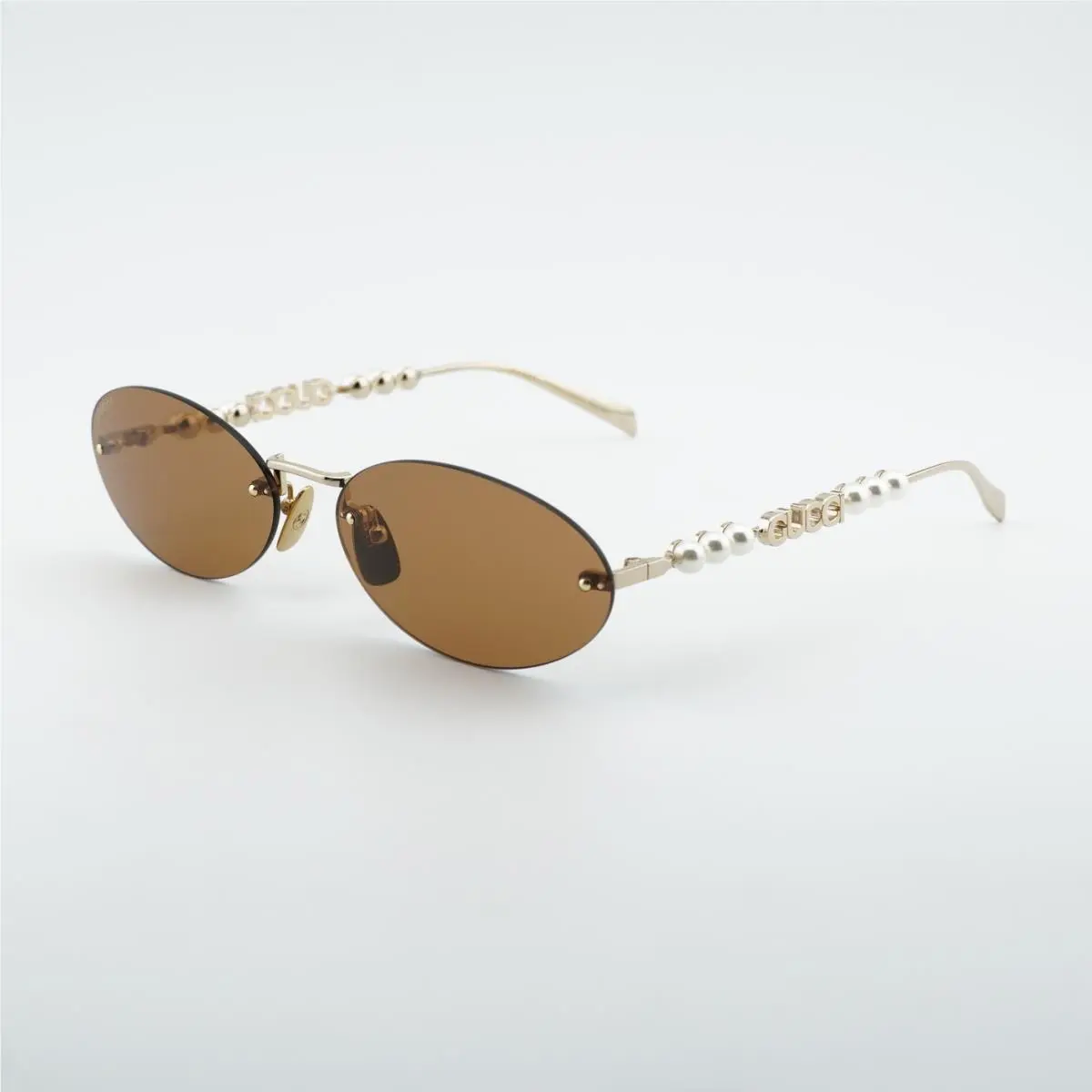 Gucci GG1922S 003 Endura Gold with White Pearl/brown 62-17-140 Sunglasses