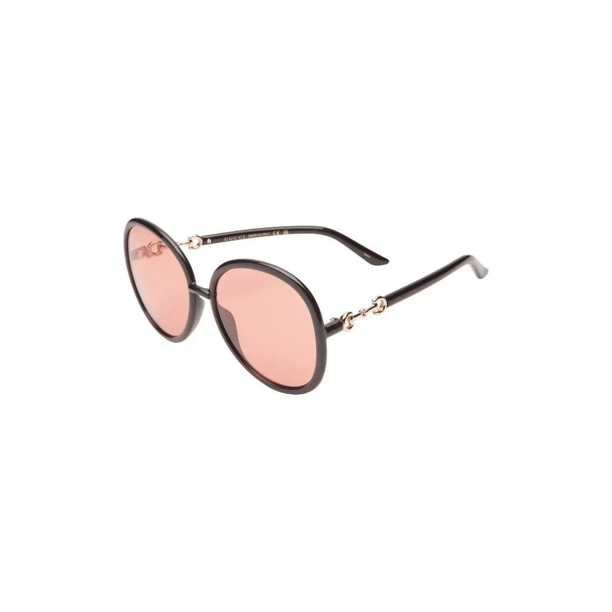 Gucci Women 61mm Oval Sunglasses Black Orange
