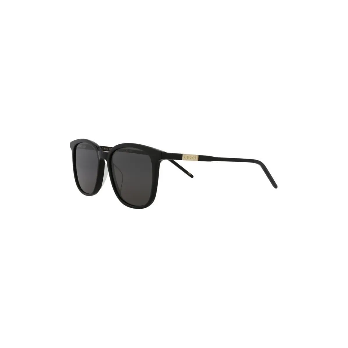 Gucci Men 54mm Square Sunglasses Black Black Grey