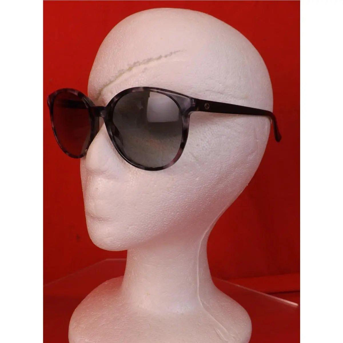 3722S Havana Black Gray Interlocking GG Logo Sunglasses 372819 Italy by Gucci