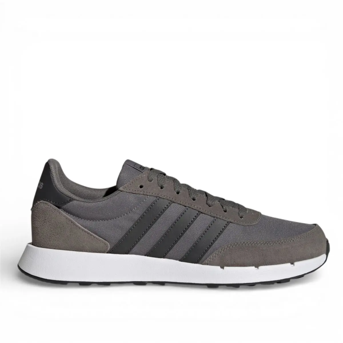 Adidas Run 60s 2.0 Shoes Mens 12.5 Grey Four Carbon Running Sneaker GX1740