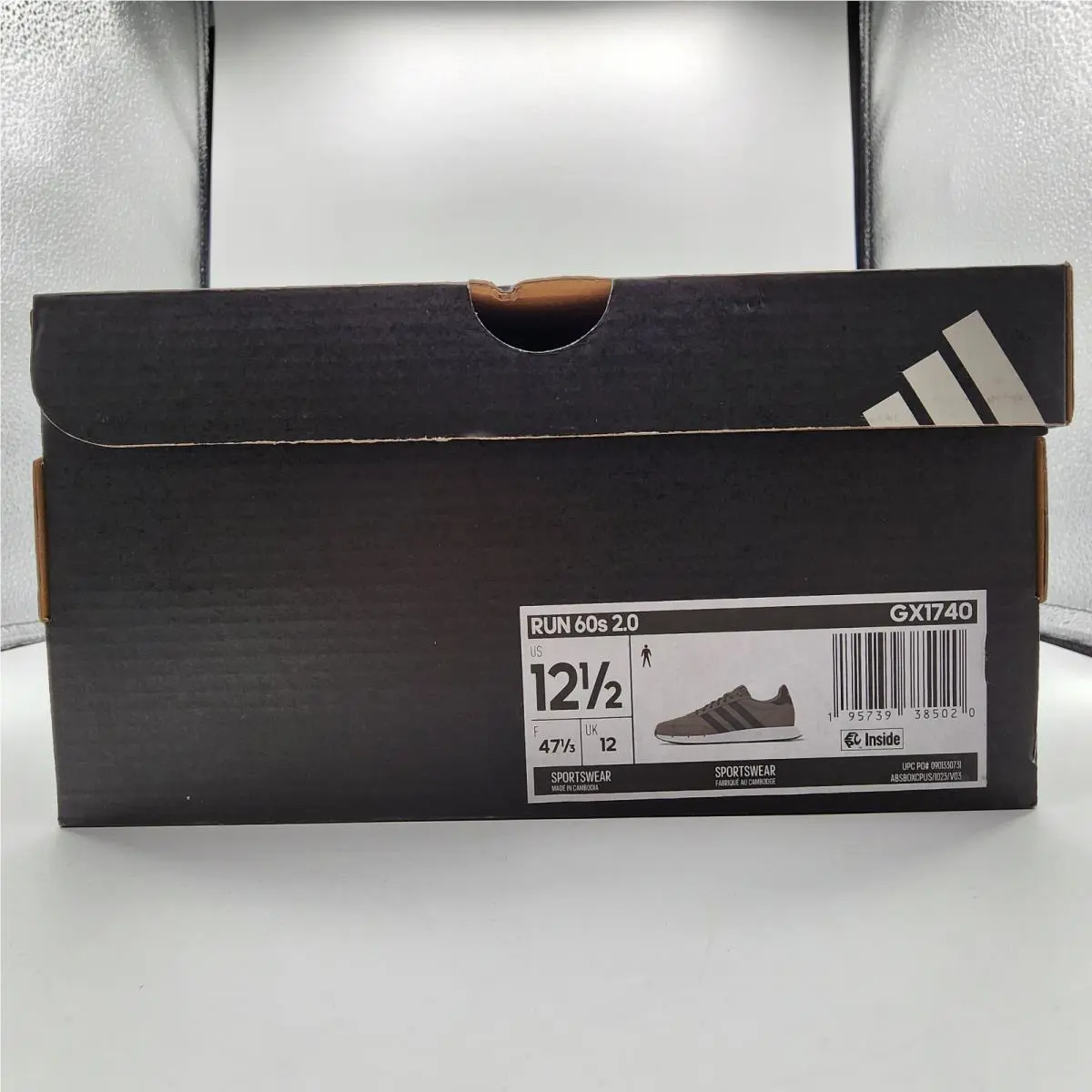 Adidas shoes - adidas Run 60S - Run - GX1740 - Gray 9
