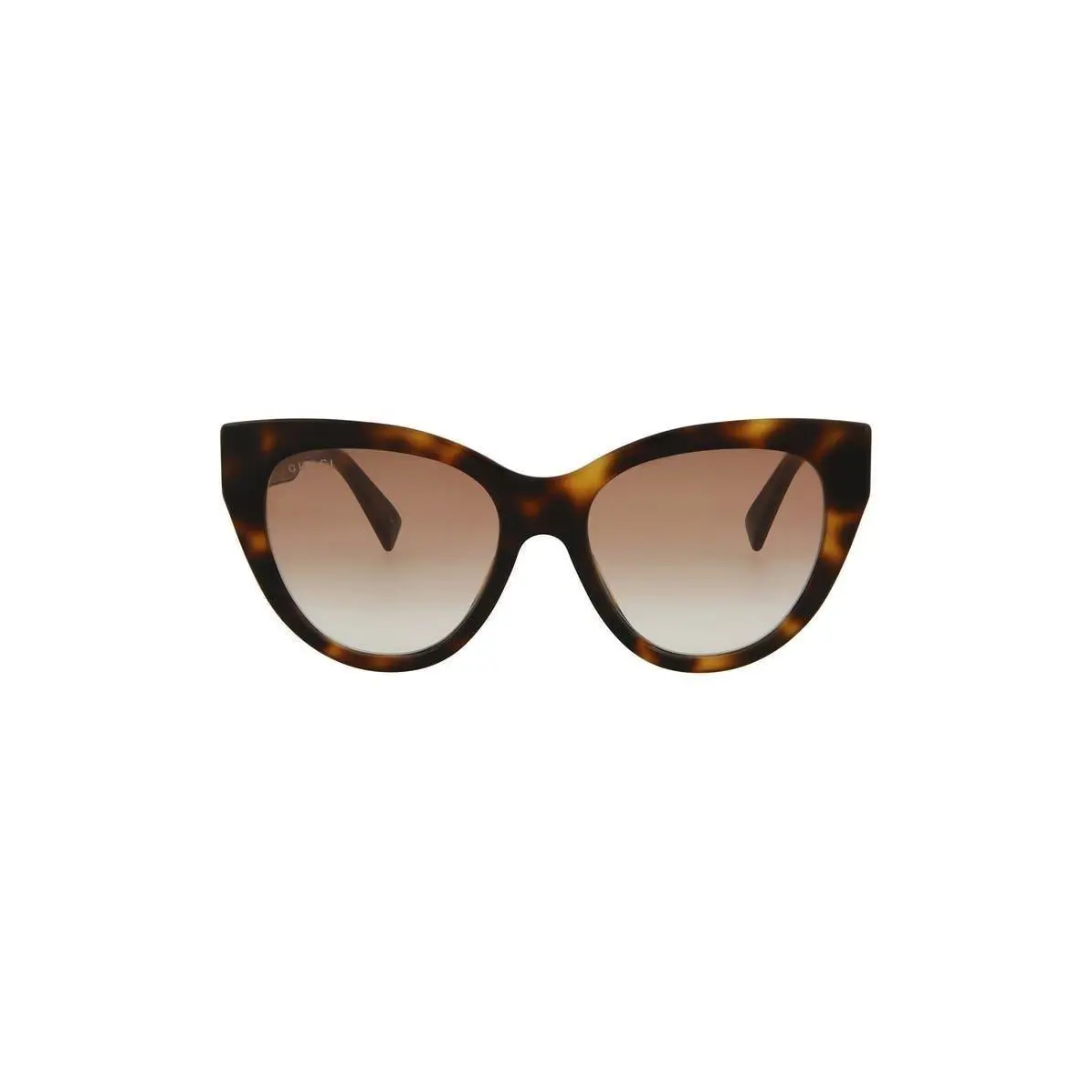 Gucci Women 53mm Cat Eye Sunglasses Havana Gold Red