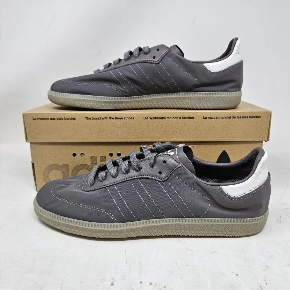 Adidas Samba Decon `charcoal` Athletic Shoes / JI3176 / Men`s 9 Women`s 10