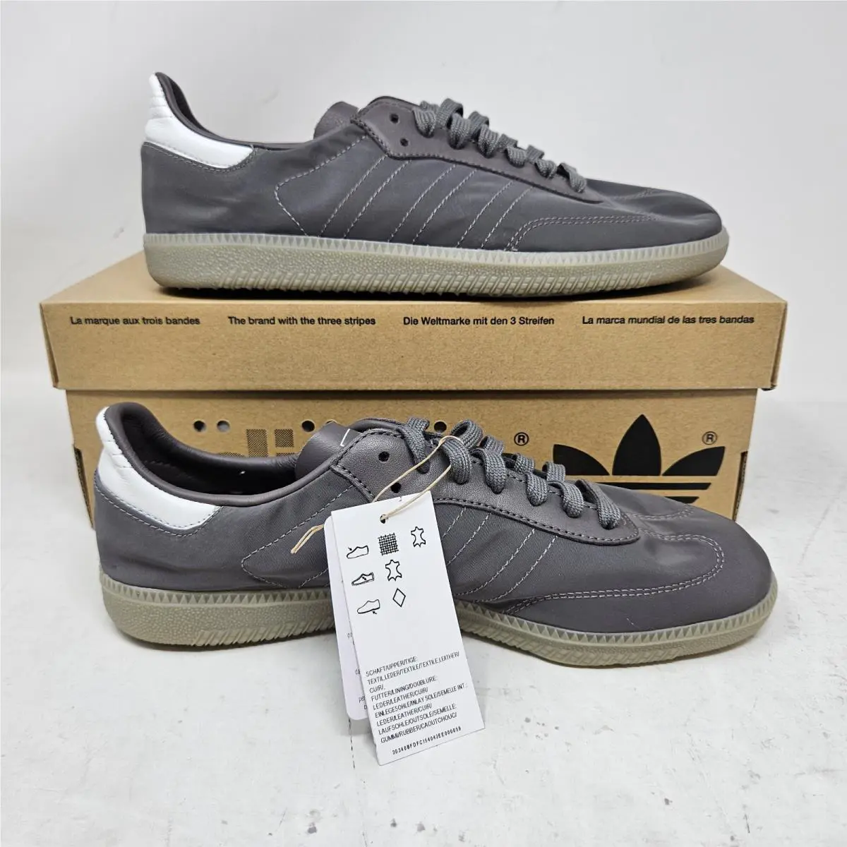 Adidas shoes - adidas Samba Decon - Samba Decon - JI3176 - Grey / Charcoal (UPC: 196479217466) 0