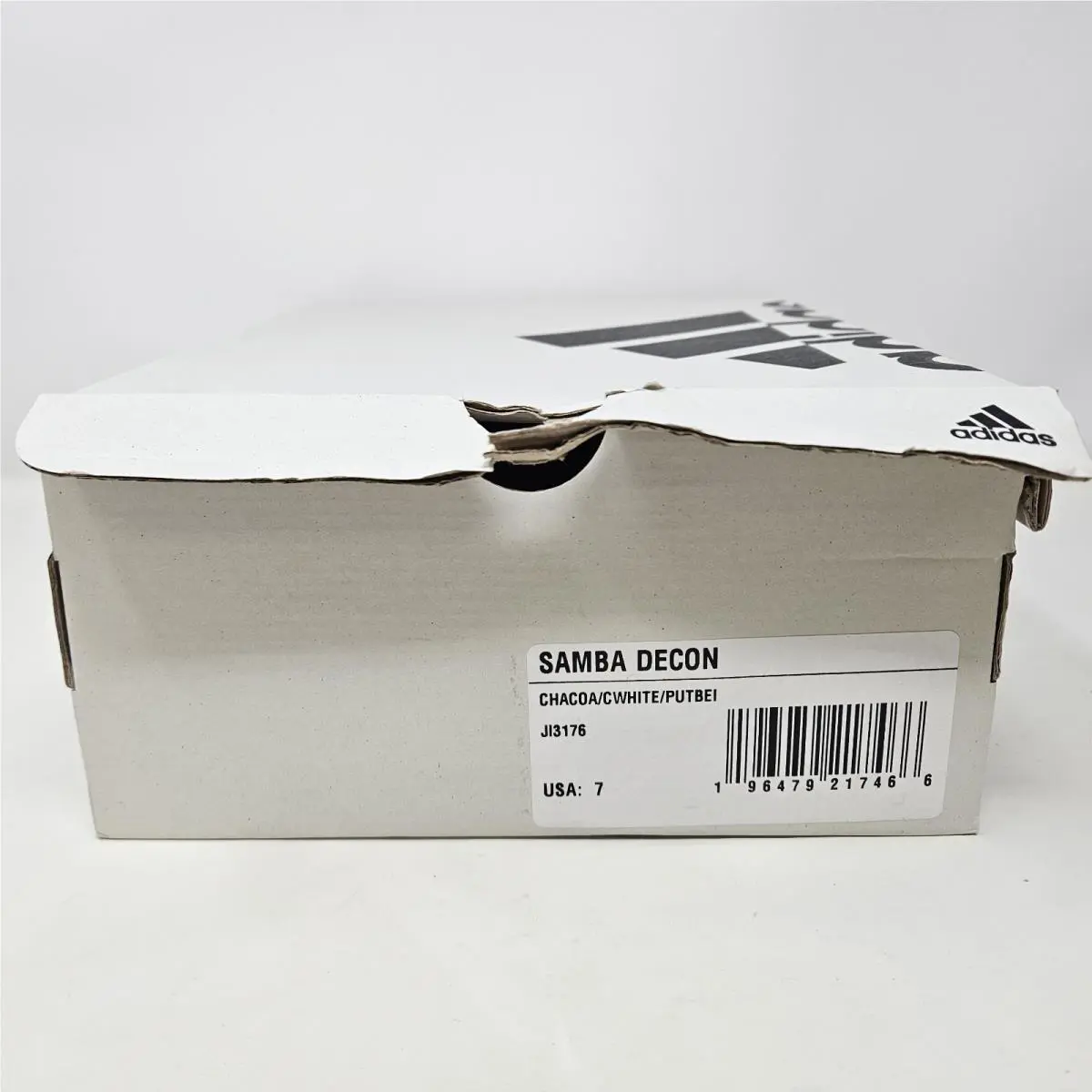 Adidas shoes - adidas Samba Decon - Samba Decon - JI3176 - Grey / Charcoal (UPC: 196479217466) 6
