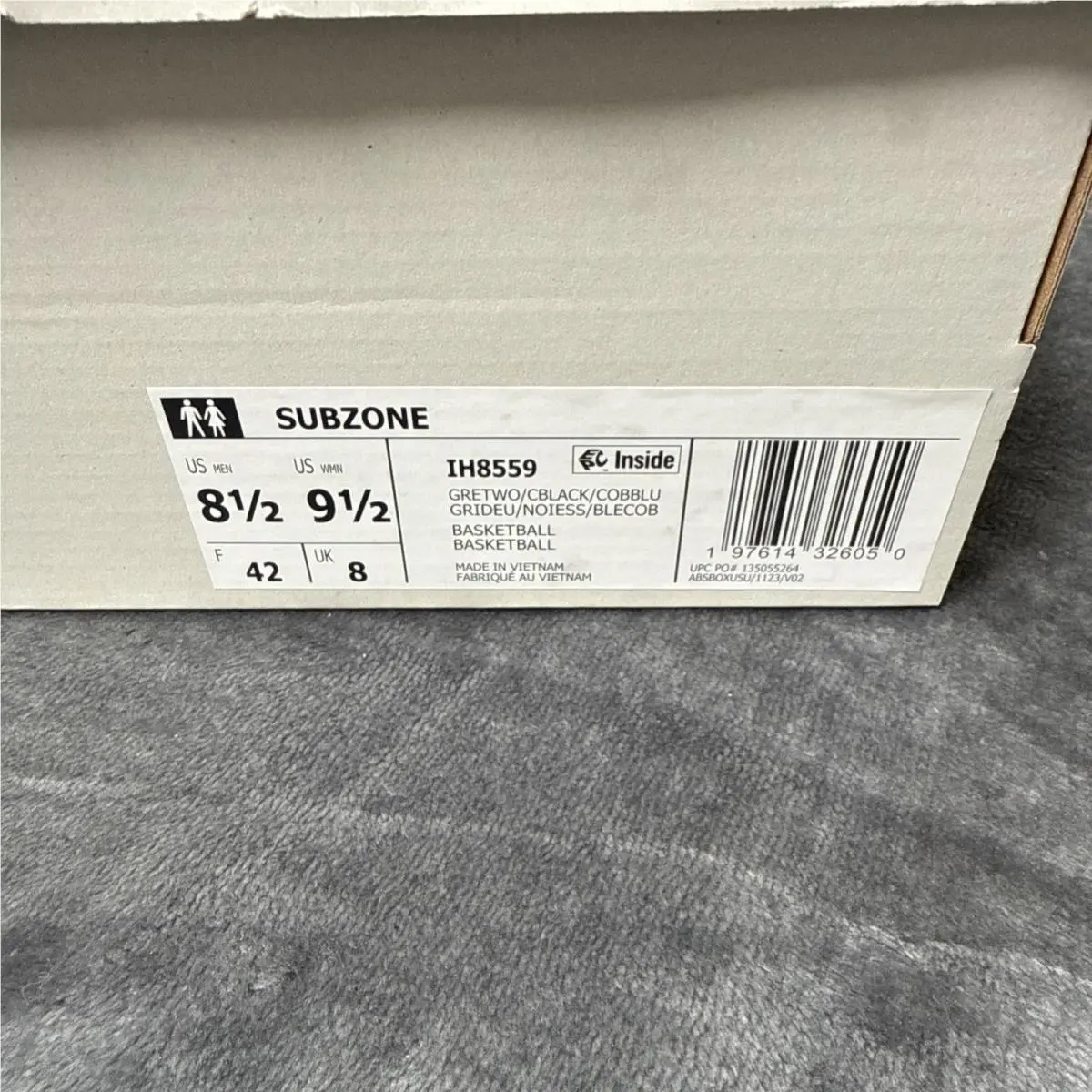 Adidas shoes - adidas Subzone - Subzone - IH8559 - Gray 5