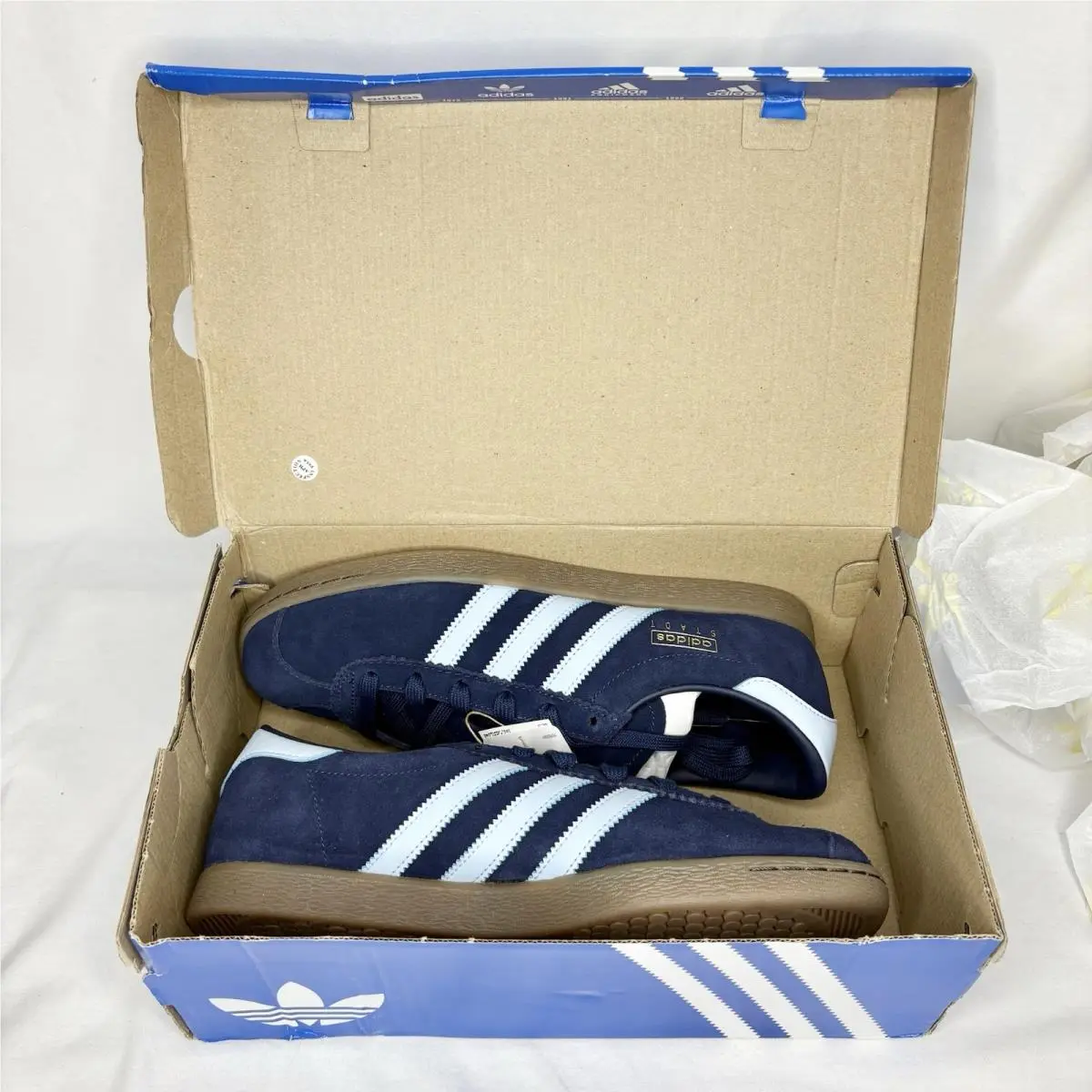 Adidas shoes - adidas Originals Stadt - Originals Stadt - JQ9008 - Night Indigo / Clear Sky / Gum (UPC: 197622993435) 9