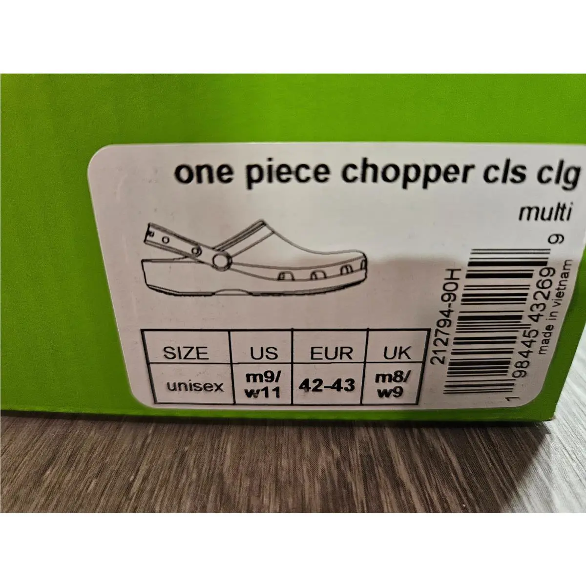 Crocs shoes - One Piece Chopper - One Piece Chopper - Multicolor 1