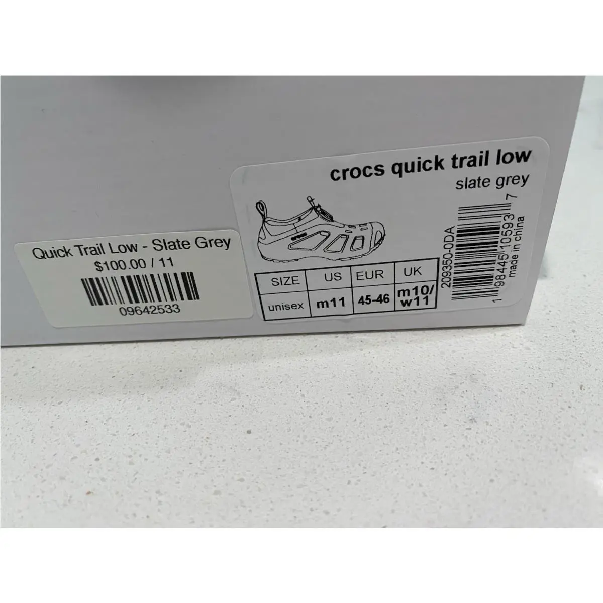 Crocs shoes - Slate Grey 3