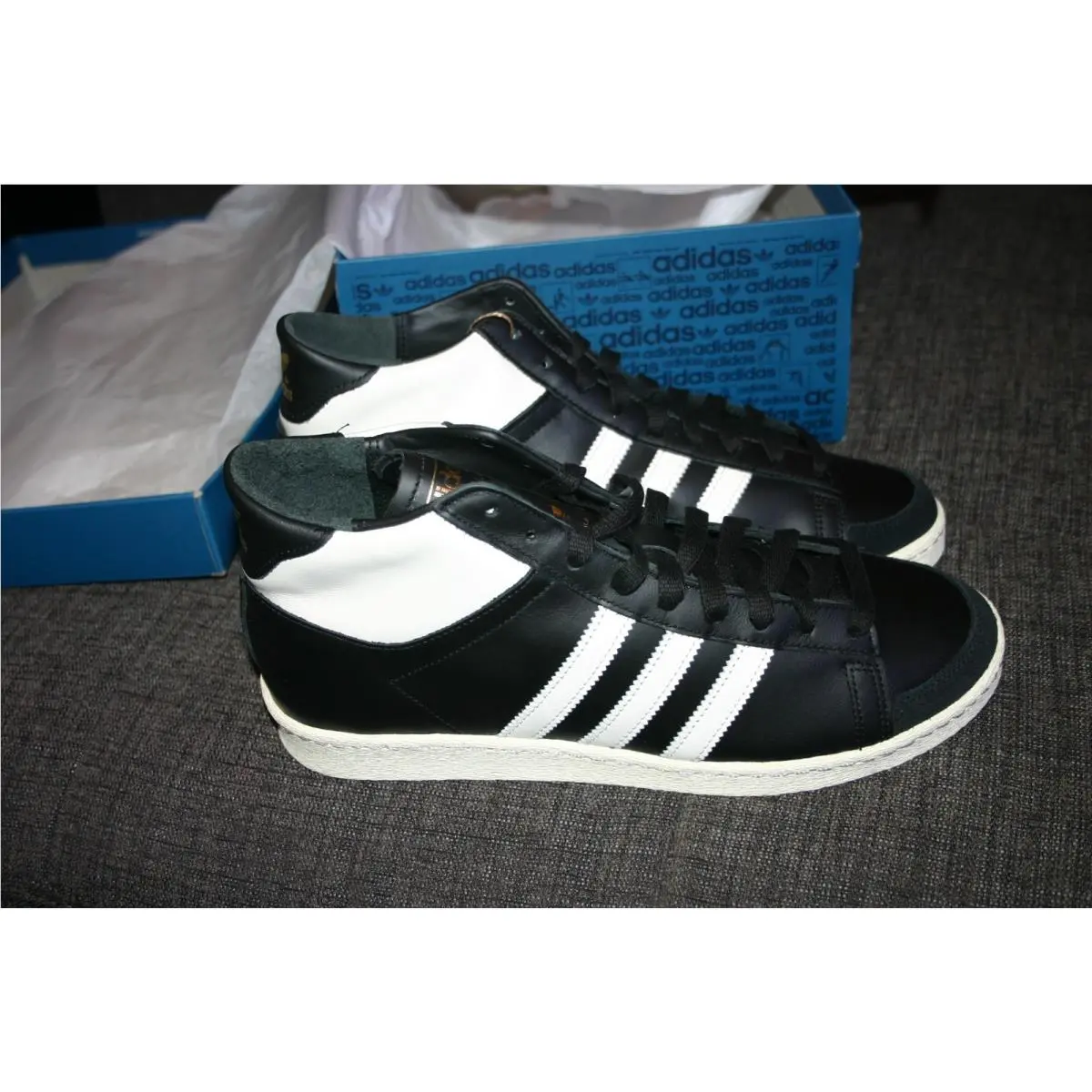 Adidas Originals Abdul Jabbar Hi Men`s Sneakers High Top Size 10 Shoes