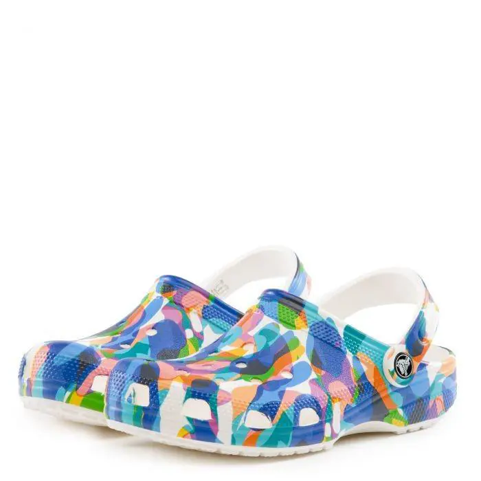 Crocs shoes - MultiColor White -U20- 207298-94S 0