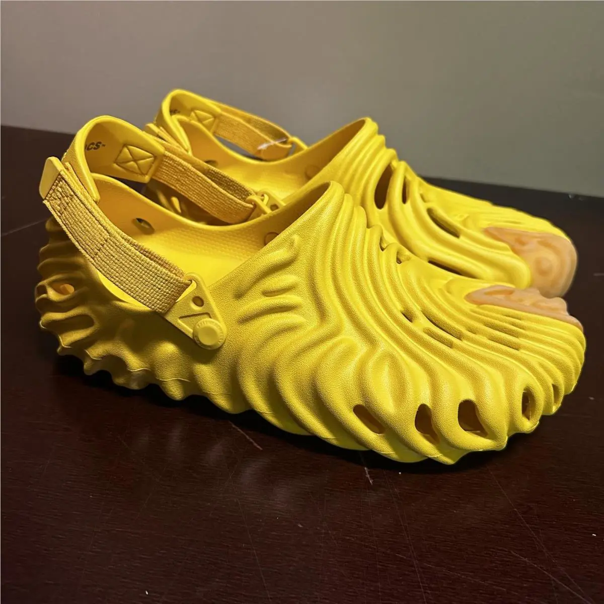 Crocs x Salehe Bembury Pollex Clog Yoke Yellow - Men’s Size 11 -207393-76L