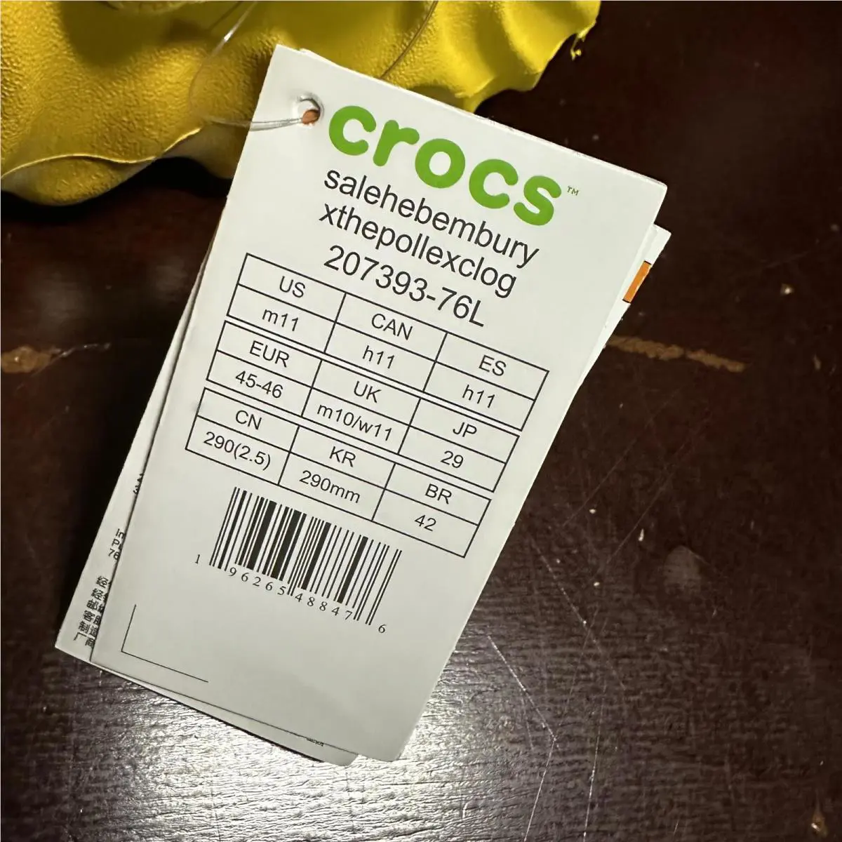 Crocs shoes - NA - Yellow 3