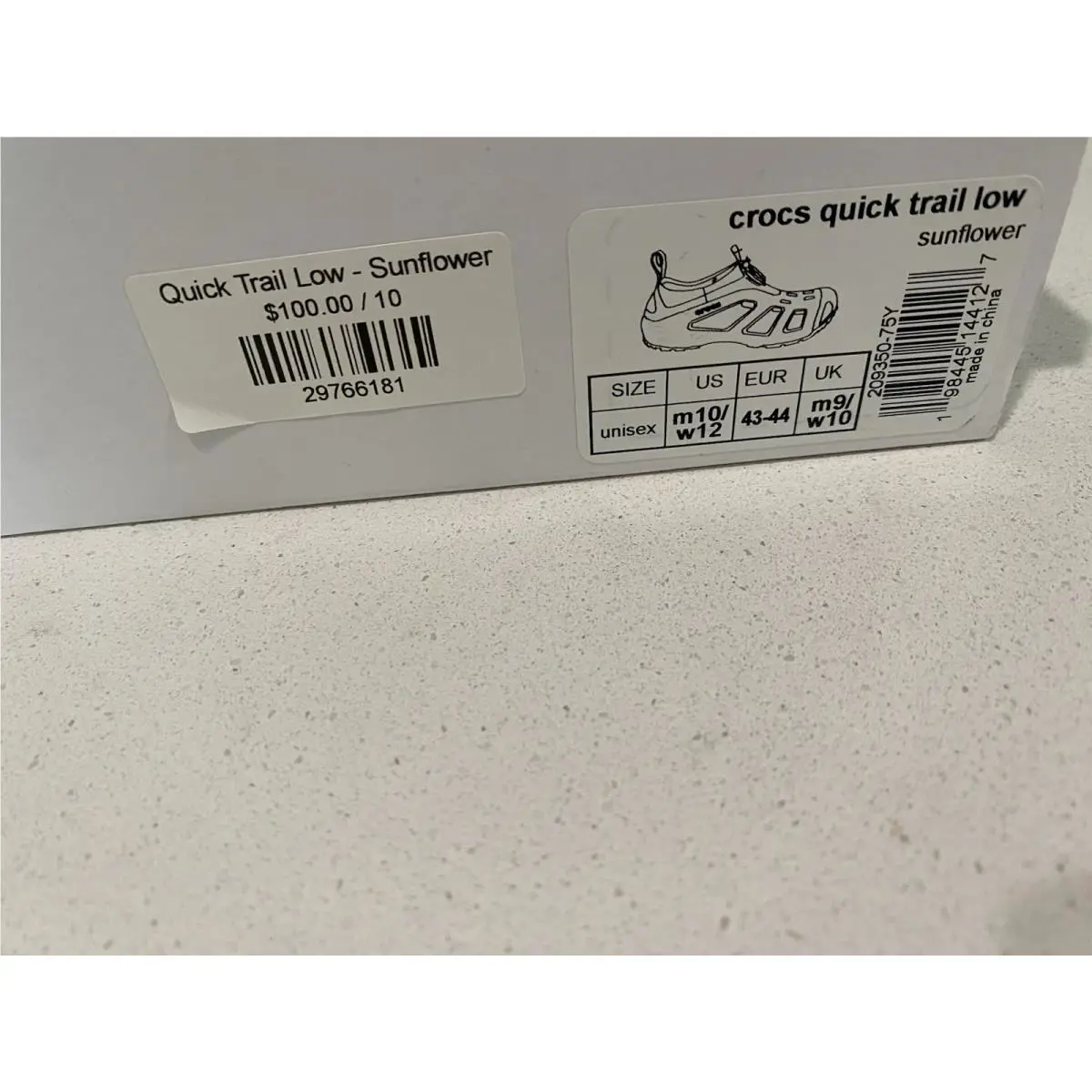Crocs shoes - Sunflower 3