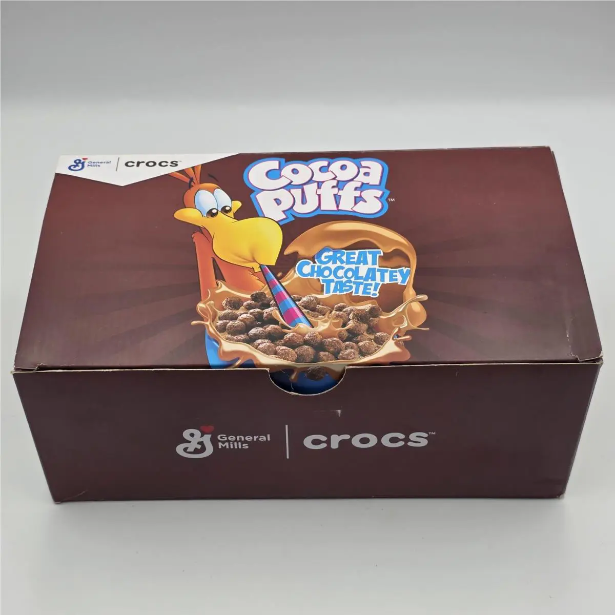 Crocs shoes - Crocs Classic Cocoa Puffs Clog K 207928-0FW - White 8