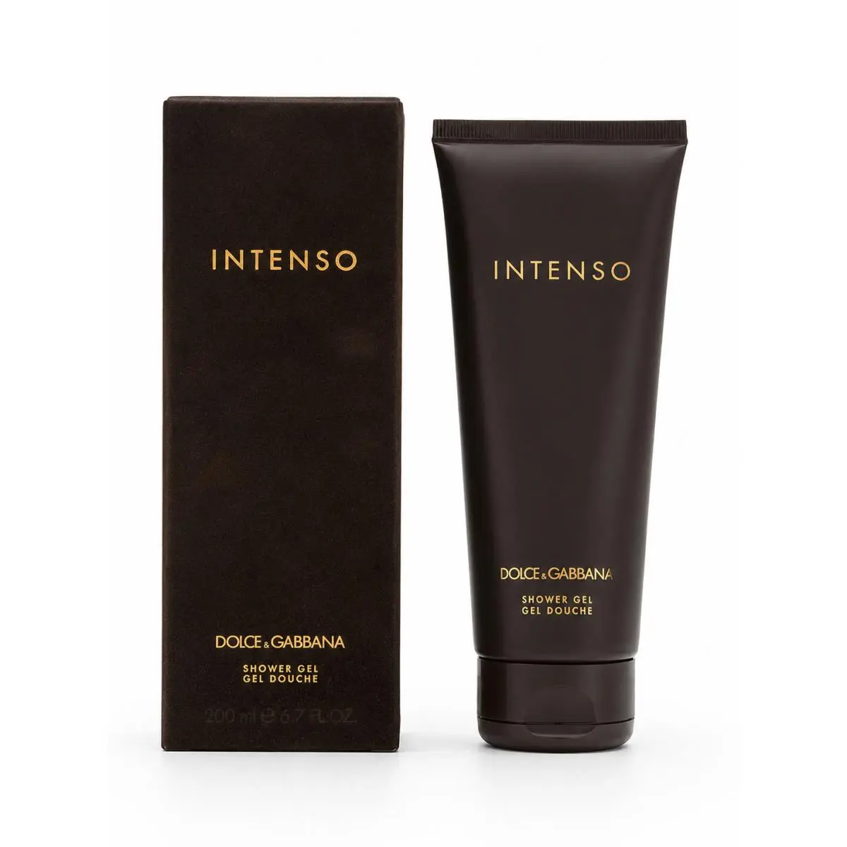Dolce Gabbana Intenso Shower Gel 200ml 6.7oz Men`s Body Wash by Dolce & Gabbana