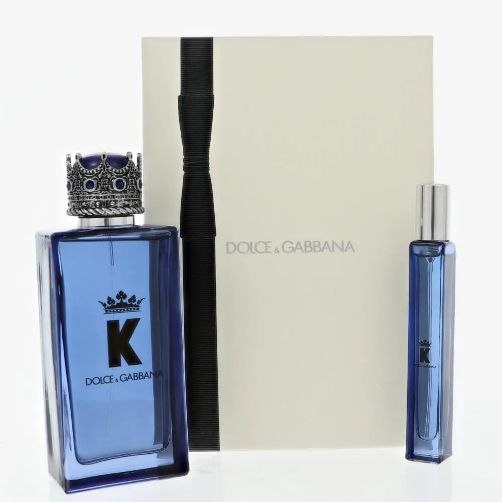 K by Dolce Gabbana Gift Set For Men 2 Piece Set For Men: 3.3 Oz Eau De Parfum