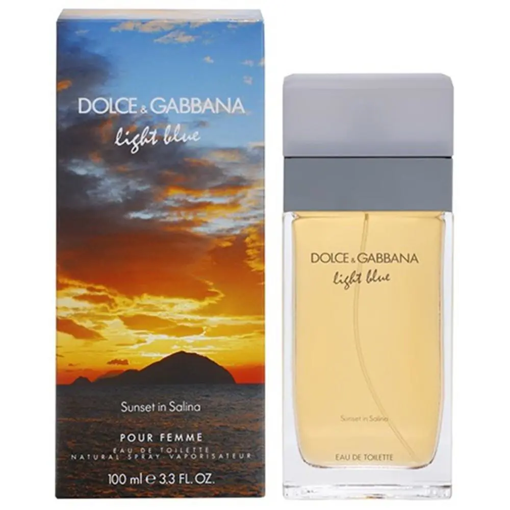 Light Blue Sunset IN Salina Dolce Gabbana 3.3 oz / 100 ml Edt Women Perfume