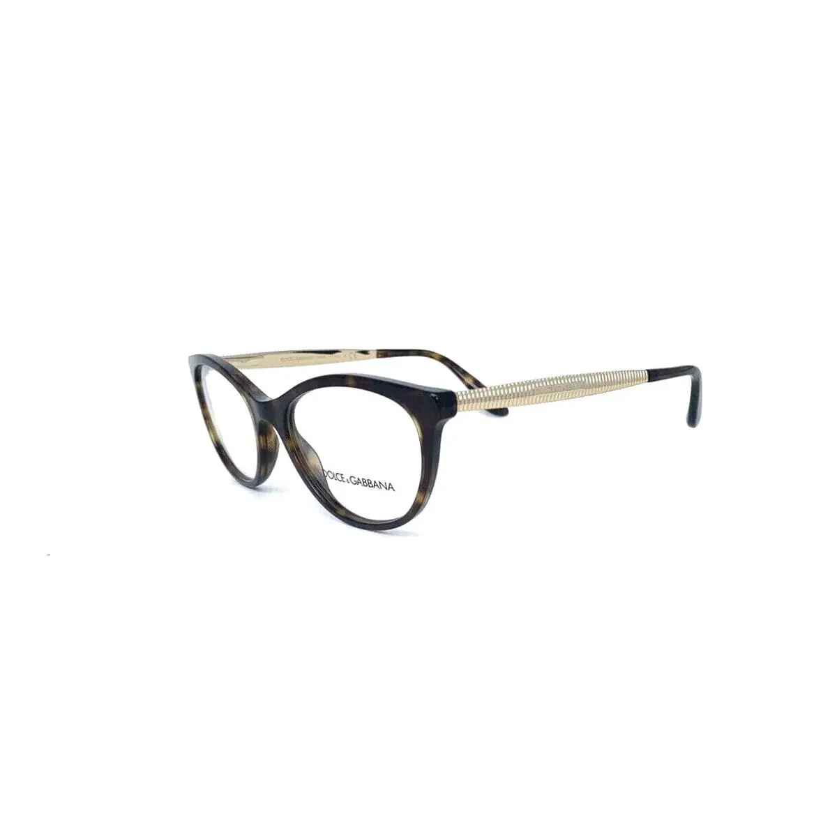 Dolce Gabbana Frames Dark Tortoise Gold Womens DG 3310 502 54 18 140