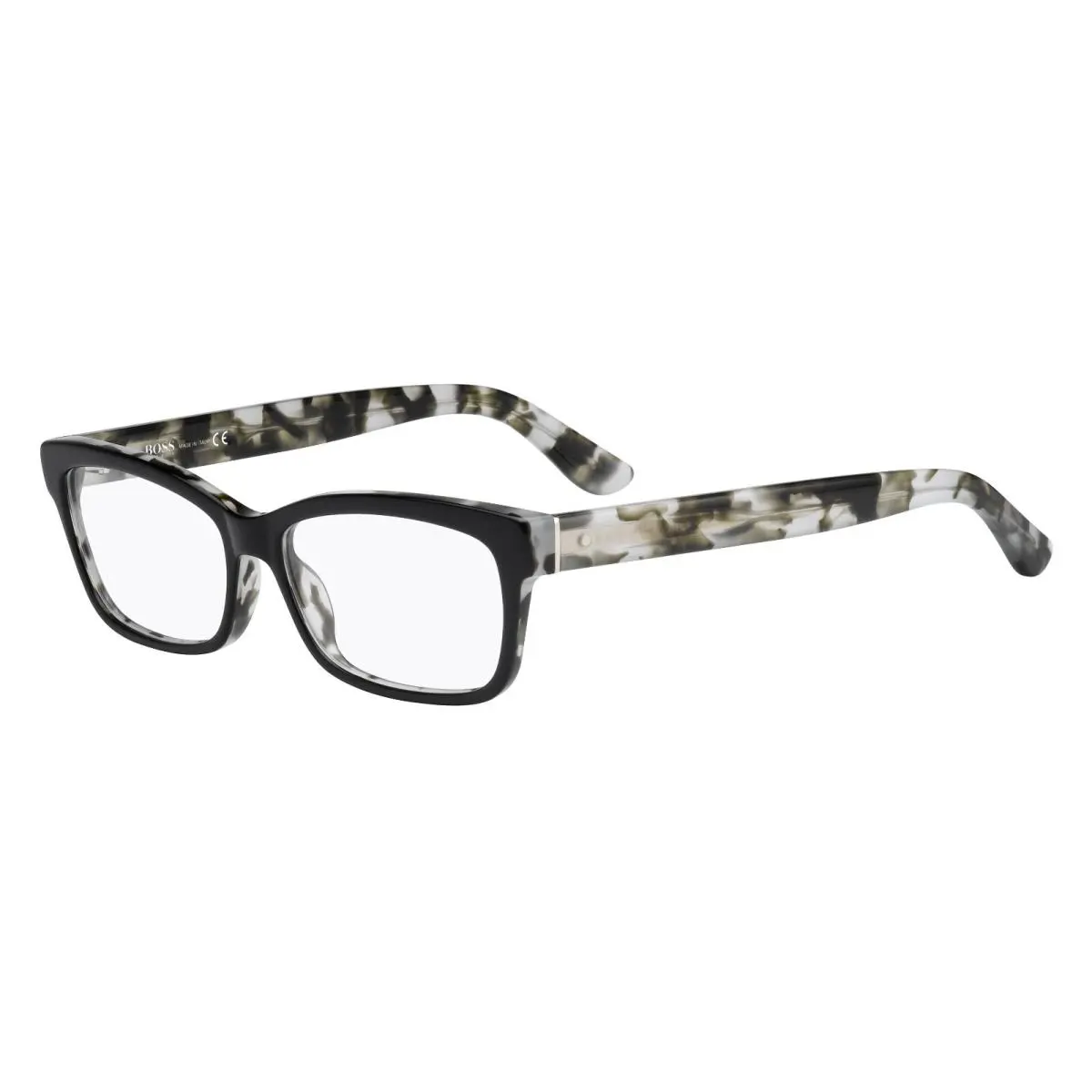 Hugo Boss Eyeglasses - 0745 0KIL - Black Opal Crystal Havana 53-15-140