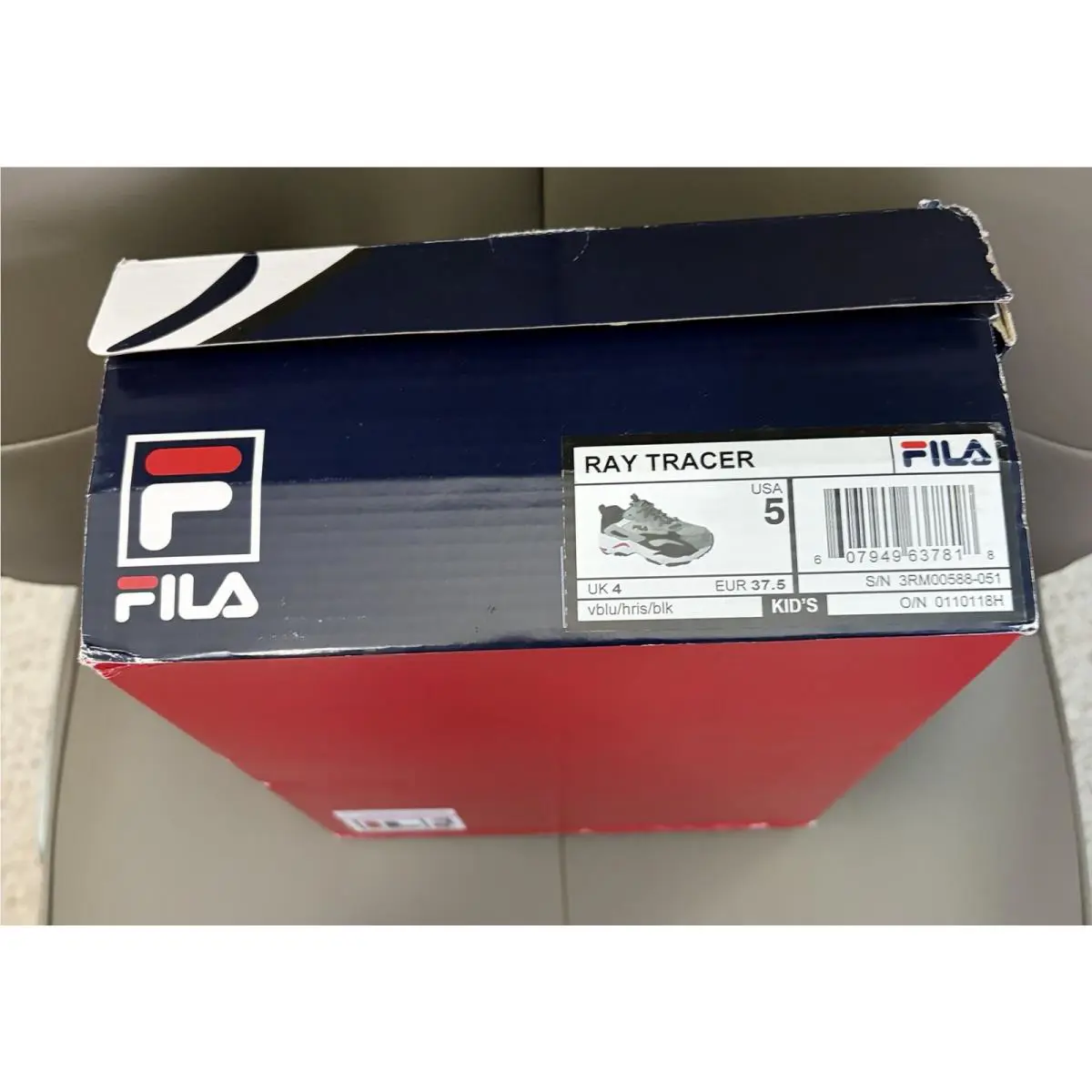Fila shoes - FILA RAY TRACER - RAY TRACER - 5RM02244-301 - Multicolor (UPC: 691115636897) 12