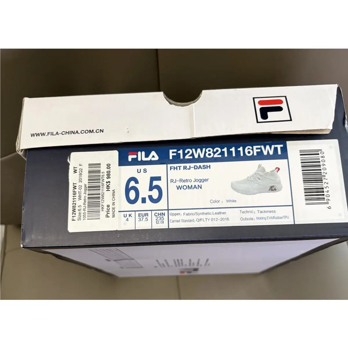 Fila shoes - FILA RJ - 12W82116FWT - White 12