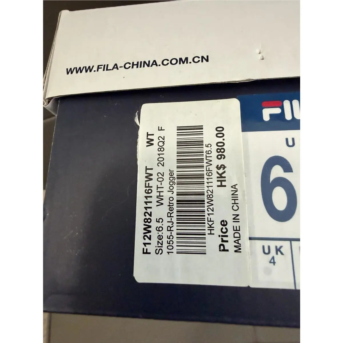 Fila shoes - FILA RJ - 12W82116FWT - White 13